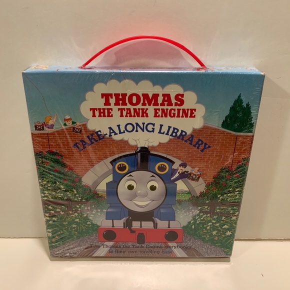 NWT THOMAS THE TANK ENGINE TAKE- ALONG LIBRARY. - Picture 8 of 9